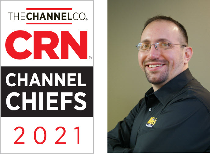 Brian Laufer Recognized on CRN's 2021 Channel Chiefs List