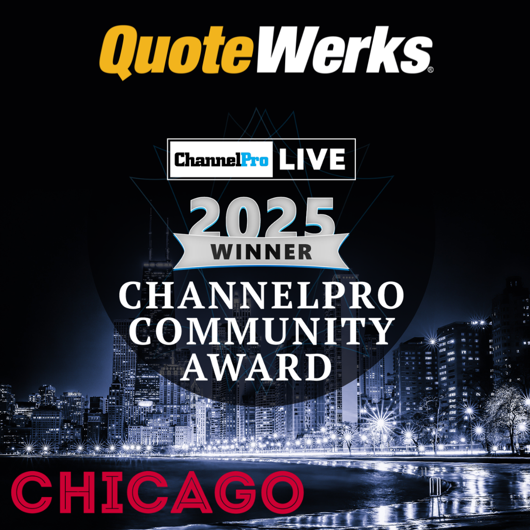 QuoteWerks Celebrates Community Recognition at ChannelPro LIVE