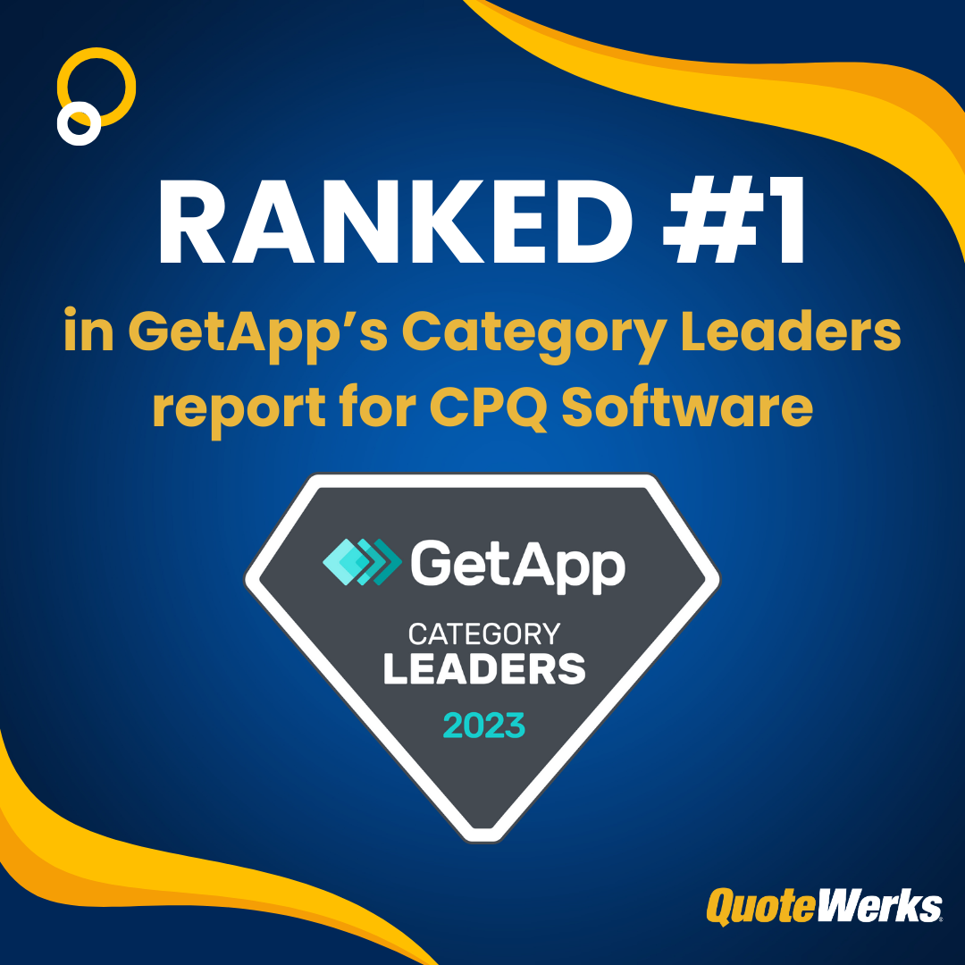 QuoteWerks Awarded Best CPQ Solution