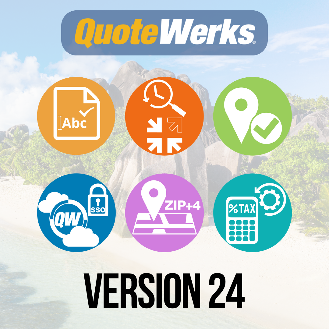 QuoteWerks Version 24 Release