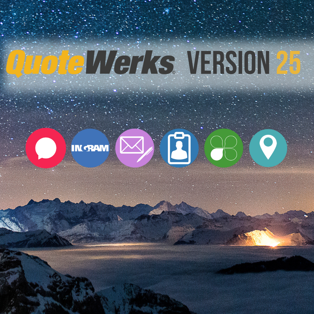 QuoteWerks Version 25