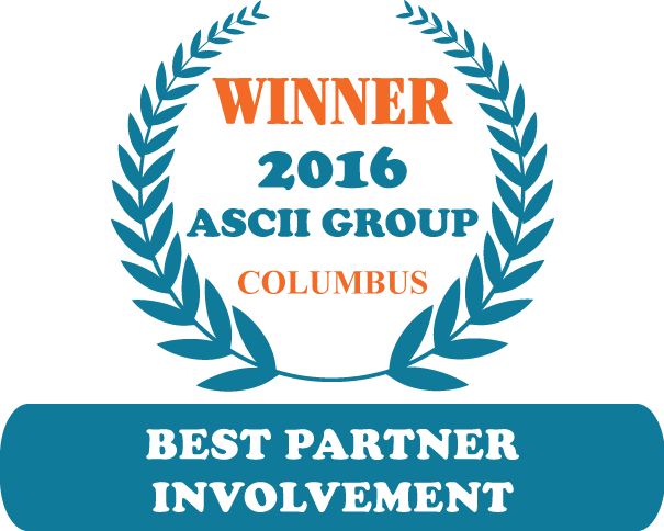 QuoteWerks was honored to be awarded Best Partner Involvement at ASCII Columbus 2016