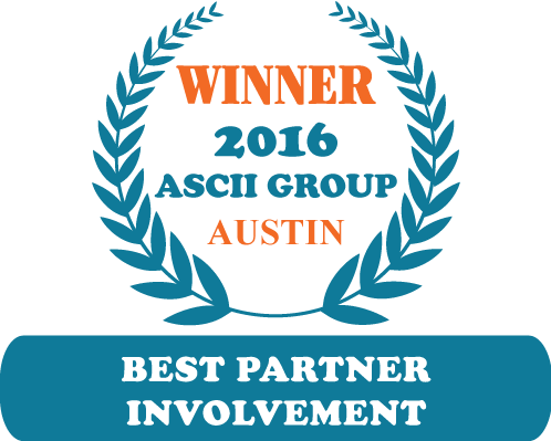 QuoteWerks was honored to be awarded Best Partner Involvement at ASCII Austin 2016