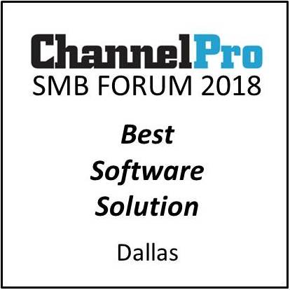 QuoteWerks was honored to be awarded Best Software Solution Dalla 2018