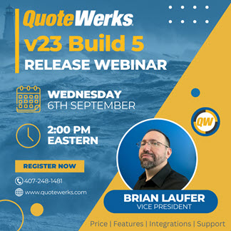 QuoteWerks Build 5 Webinar