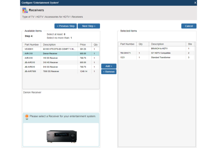 CPQ Configuration Software