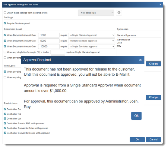 Eliminate quoting mistakes with review functionality